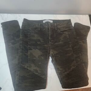 Camo Skinny Jeans